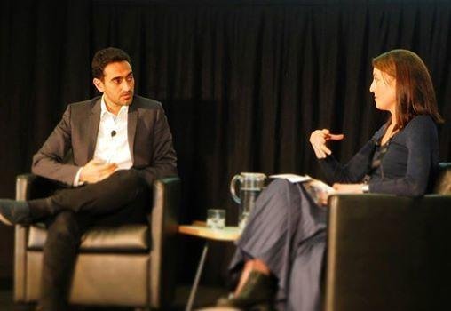 Meri Fatin in conversation with Waleed Aly at the 2016 Disrupted Festival of Ideas